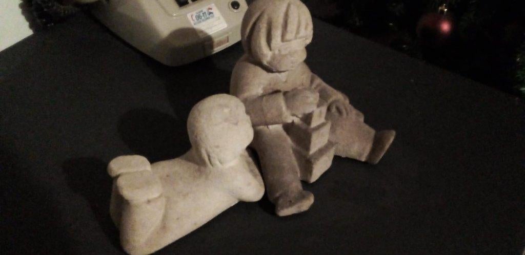 mergel beeldje, Ophalen of Verzenden, Mineraal