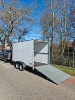 DEMO Unsinn gesloten aanhanger met laadklep, Ophalen of Verzenden, Zo goed als nieuw