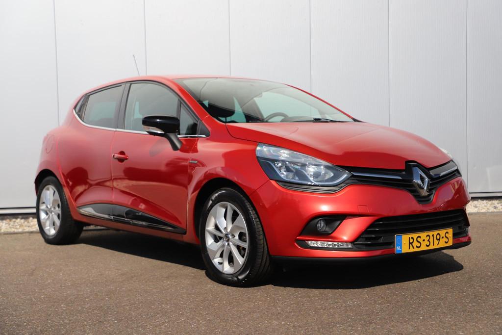 Renault Clio 0.9 TCe Limited Navigatie Airco Cruise Control, Voorwielaandrijving, 898 cc, Stof, Gebruikt