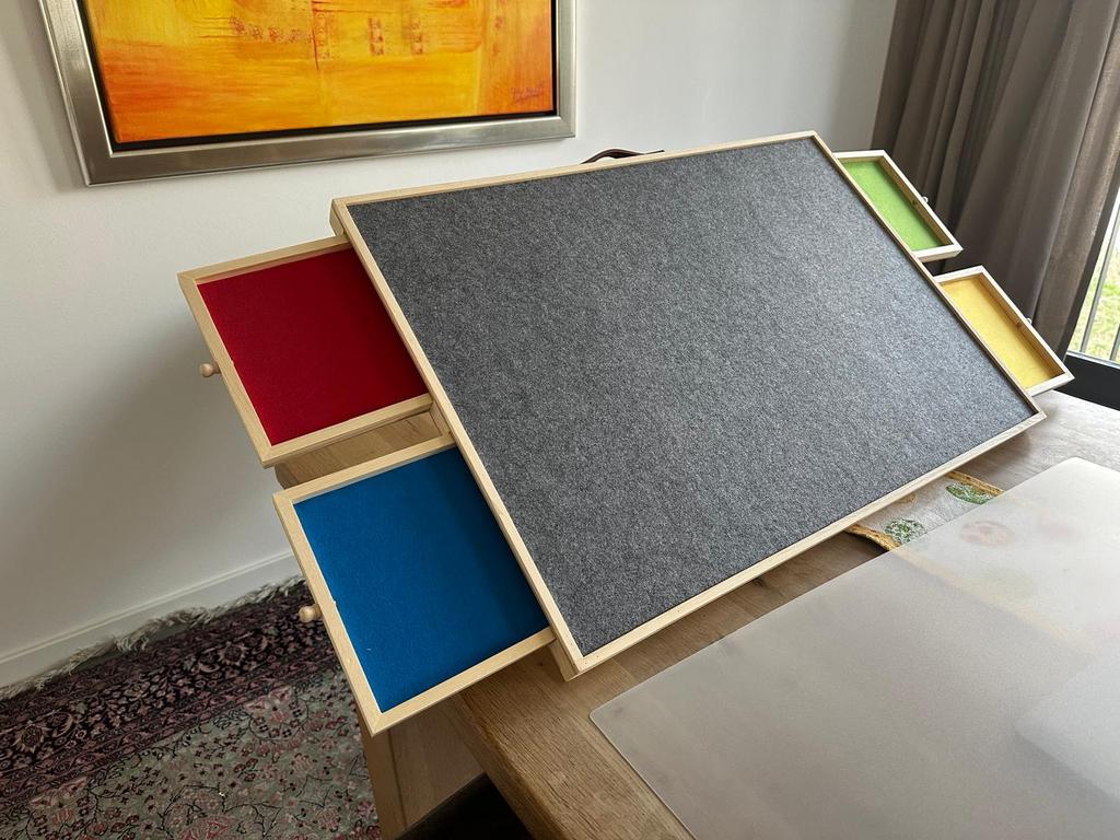 Puzzelbord 1000 stukjes, Ophalen of Verzenden, 500 t/m 1500 stukjes, Zo goed als nieuw