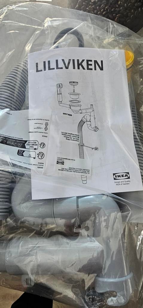 Gootsteen afvoerset compleet, Doe-het-zelf en Verbouw, Afvoer, Pvc, Nieuw, Ophalen of Verzenden