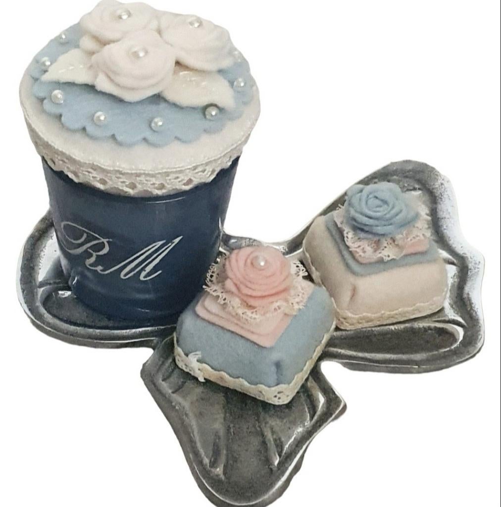 Rivièra maison table decoration set & Handmade petitfour, Ophalen of Verzenden