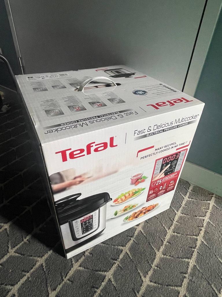 multicooker Tefal cy505e niew, Witgoed en Apparatuur, Rijstkokers, Nieuw, Ophalen of Verzenden