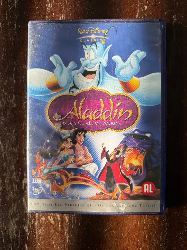 Walt Disney Aladdin ( 2 DVD Box ) Special Edition, Cd's en Dvd's, Dvd's | Tekenfilms en Animatie, Europees, Tekenfilm, Alle leeftijden