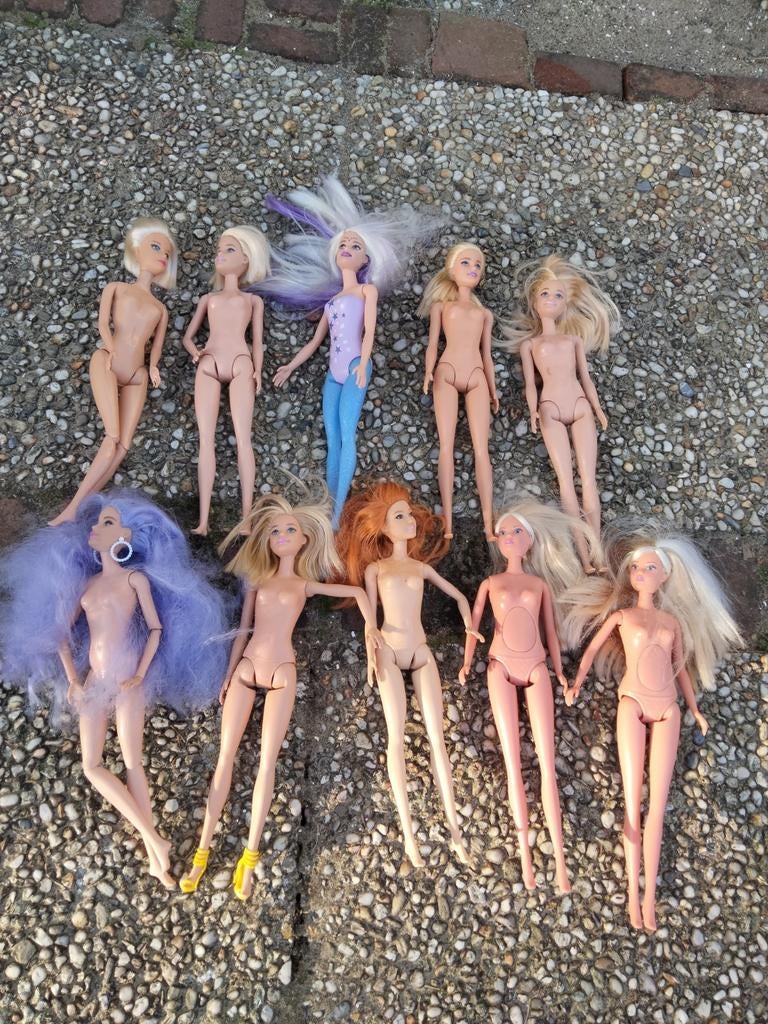 Mattel poppen 10 stuks, Ophalen of Verzenden, Nieuw, Overige kleuren