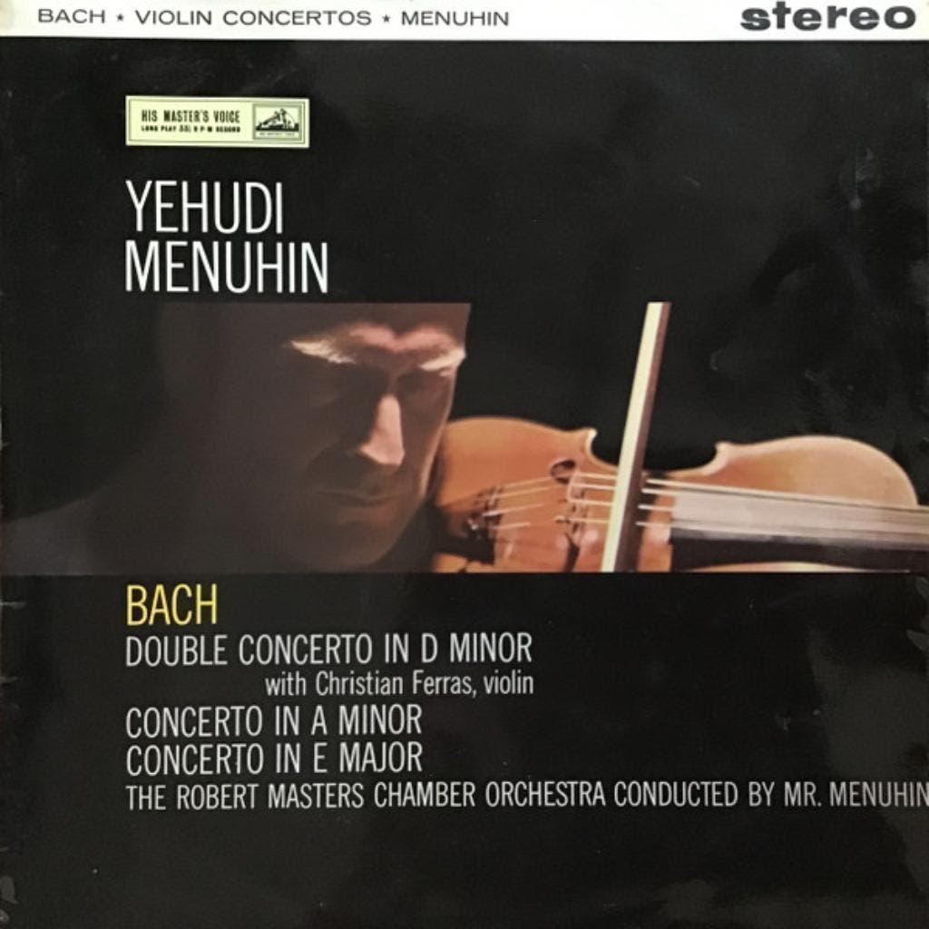 Yehudi Menuhin Christian Ferras Bach - Violin Concertos , Kamermuziek, Ophalen of Verzenden, Zo goed als nieuw, 12 inch