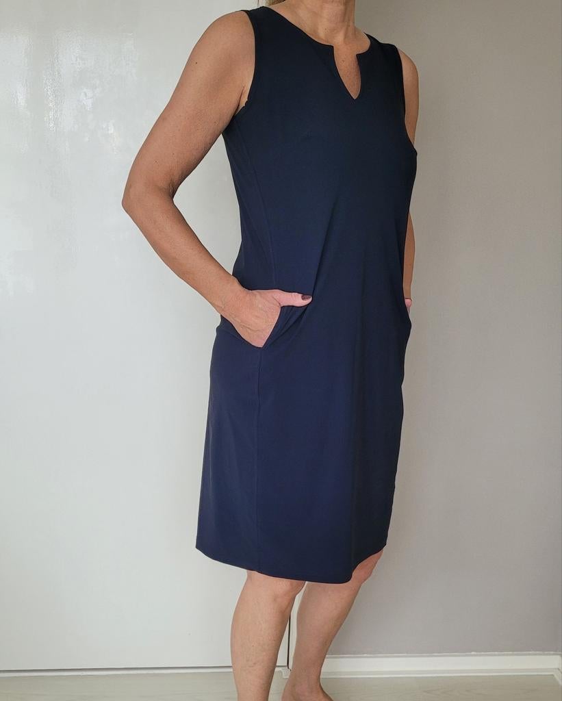 Studio Anneloes Simplicity jurkje M Donkerblauw Travelstof, Maat 38/40 (M), Studio Anneloes, Blauw, Ophalen of Verzenden