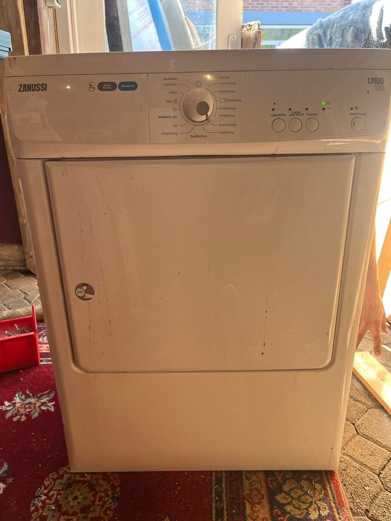 Zanussi ZTE7101PZ wasdroger - Werkt uitstekend!, Ophalen, 6 tot 8 kg, Gebruikt, Luchtafvoer