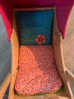 Speelgoed houten poppenwagen, Ophalen, Zo goed als nieuw, Duw- of Trekspeelgoed