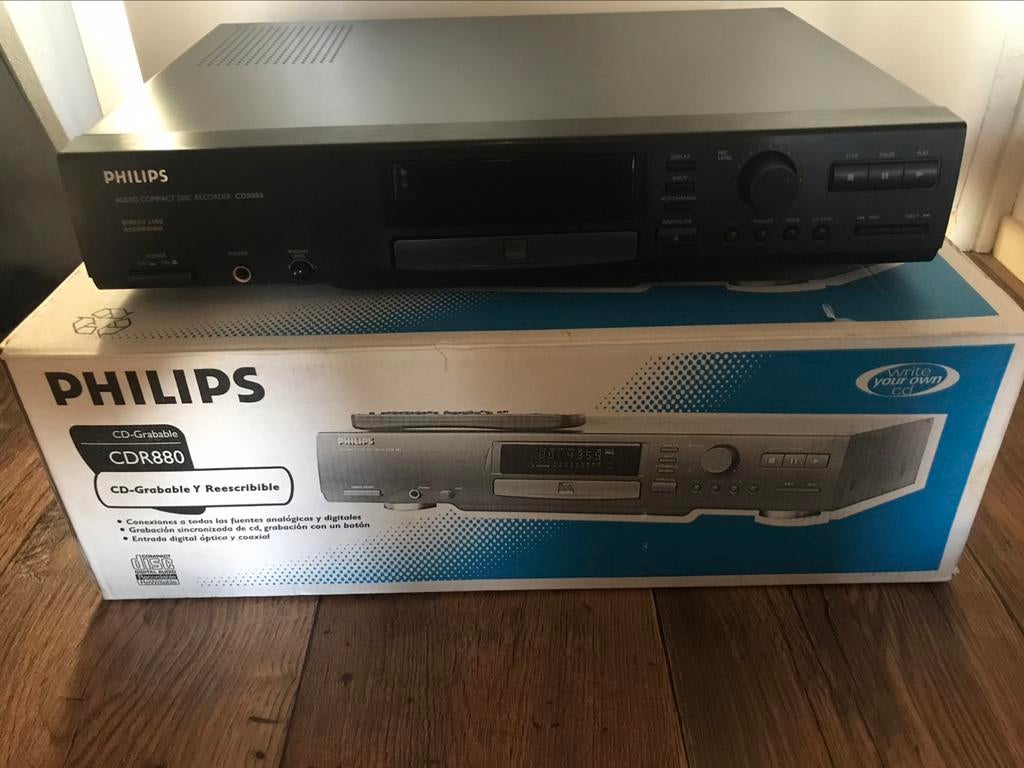 Philips cdr recorder 880, Ophalen of Verzenden, Zo goed als nieuw, Philips