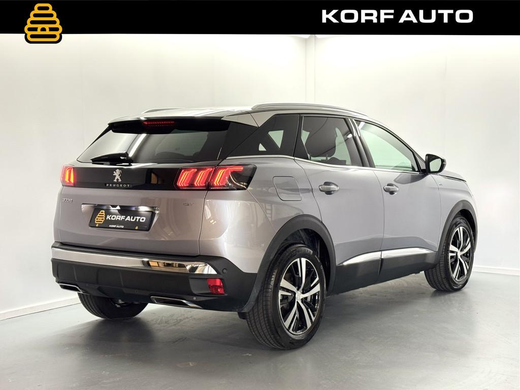 Peugeot 3008 1.2 PureTech GT / Camera / Keyless / Stoelverwa, Gebruikt, 1199 cc, Lichtsensor, Leder en Stof