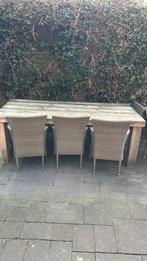 Steiger houten tafel van 1.90 bij 1.00 meter, Ophalen, Gebruikt, Rechthoekig, Hout