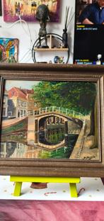 Schilderij oud, Ophalen of Verzenden