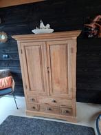 Zware teak houten kast, Ophalen, Gebruikt, 100 tot 150 cm, Teakhout