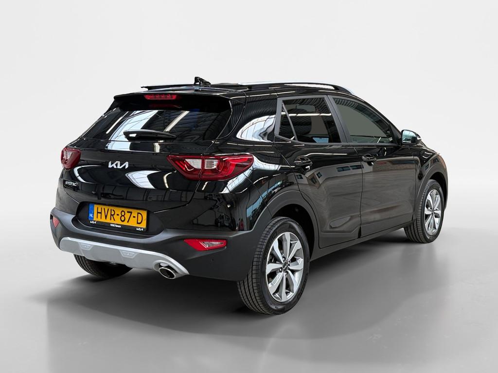 Kia Stonic 1.0 T-GDi MHEV DynamicPlusLine, Keurmerk '100% Onderhouden', 12 maanden, Zwart, Origineel Nederlands