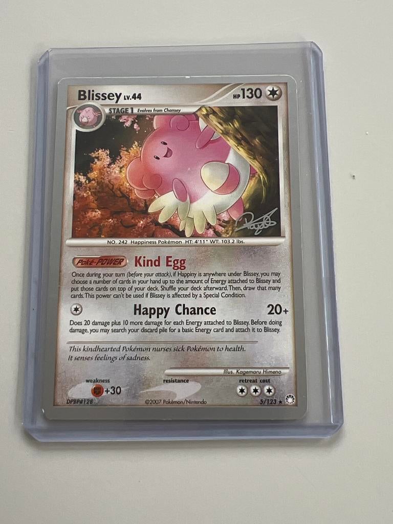 Blissey LV.44 Pokémon Kaart - World Championships 2008, Ophalen of Verzenden, Zo goed als nieuw, Losse kaart
