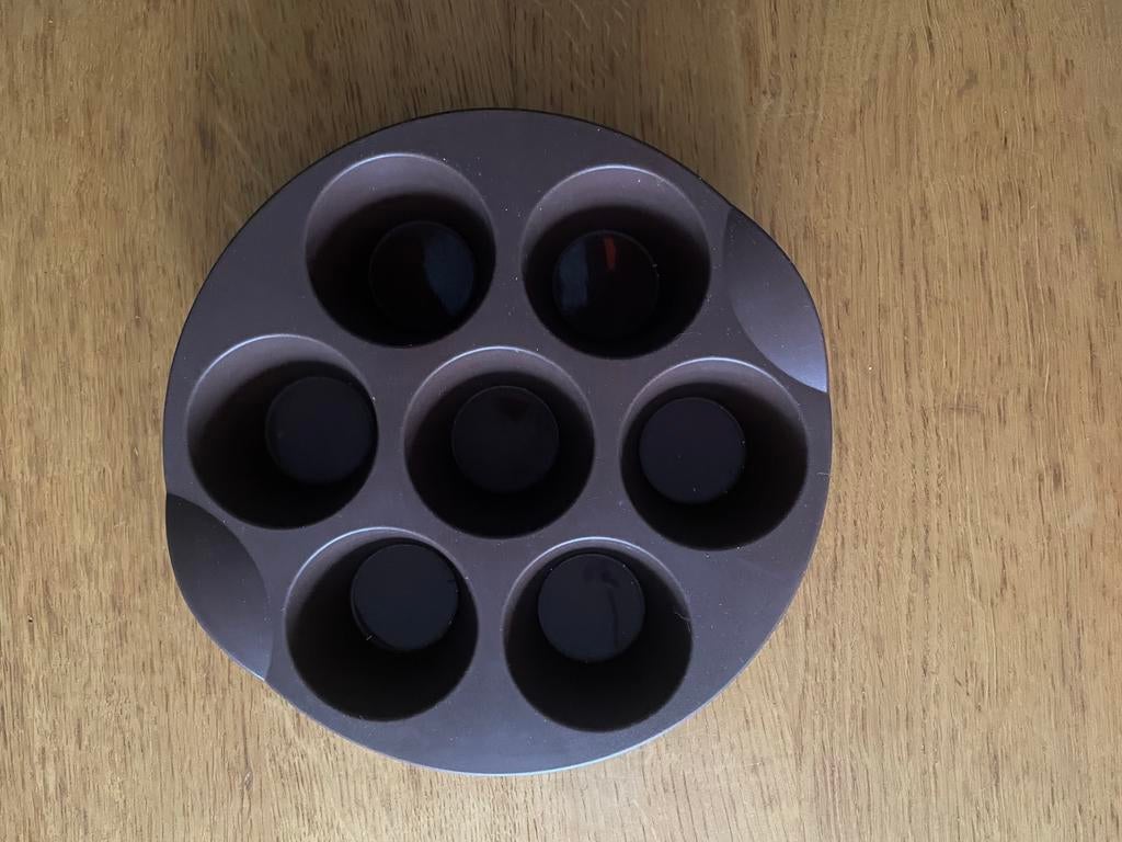 Nieuwe Tupperware siliconen cupcake/muffin bakvorm, Ophalen of Verzenden, Nieuw, Bruin, Overige typen