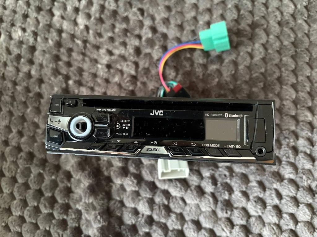 Autoradio JVC   KD-R862BT, Ophalen of Verzenden, Zo goed als nieuw
