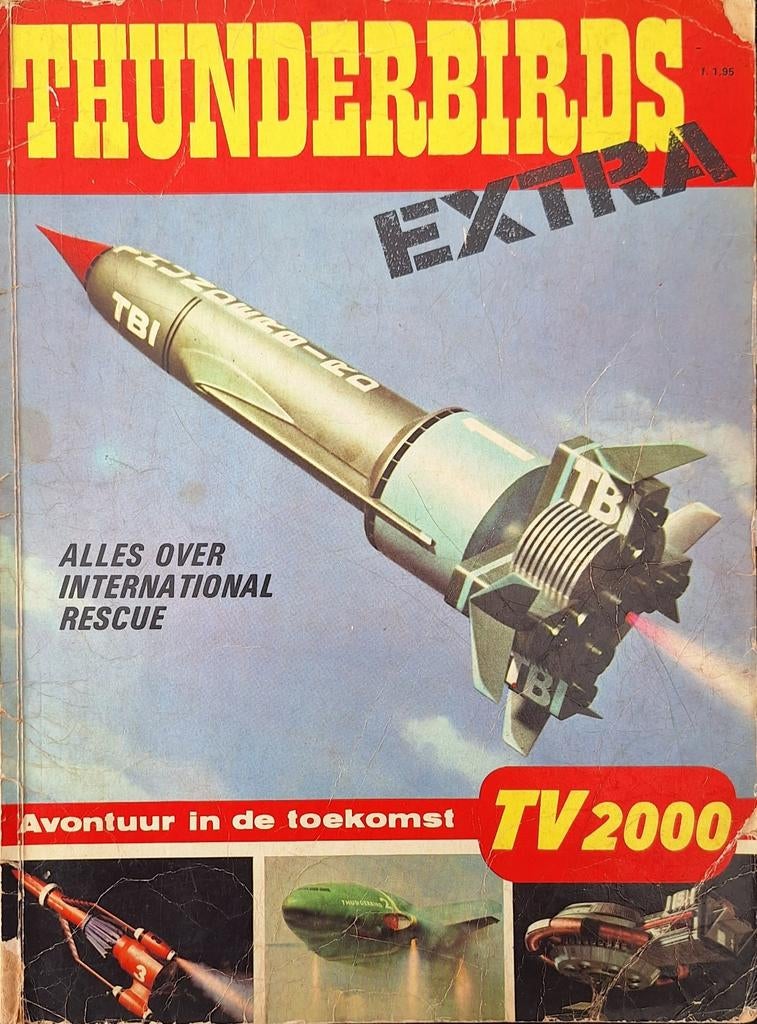 Stripboek Thunderbirds uit 1966, Eén stripboek, Ophalen of Verzenden, Gelezen