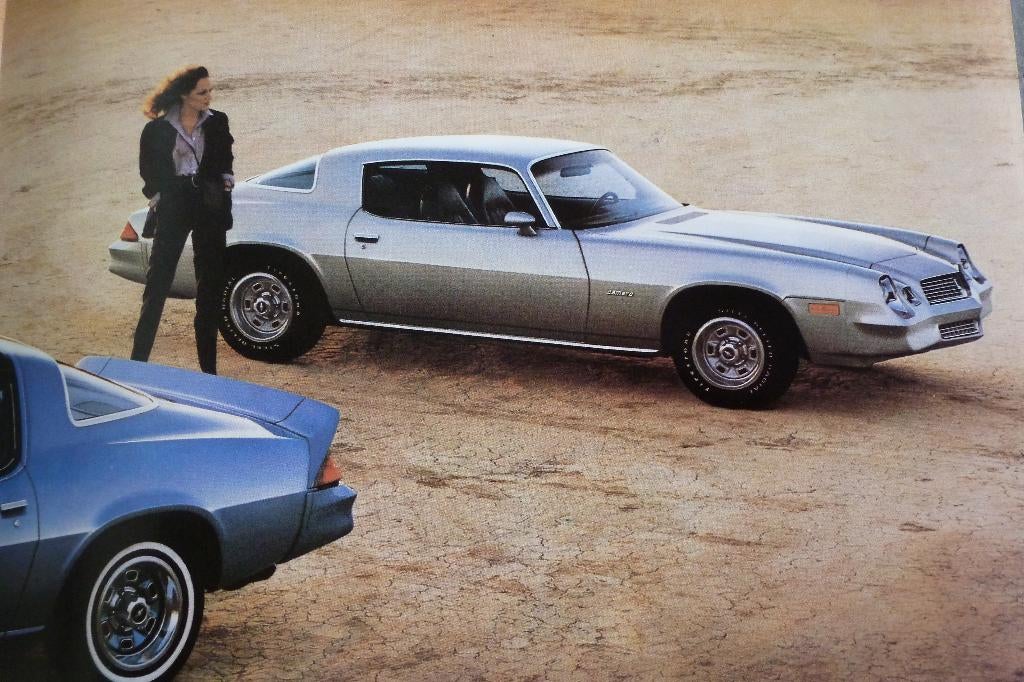 Chevrolet Camaro folder 1980, Ophalen of Verzenden, Zo goed als nieuw, Overige merken