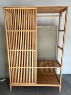 Ikea, model NordKisa,  open bambo kast, 120cm, 185,cm, 40cm, Ophalen, Zo goed als nieuw