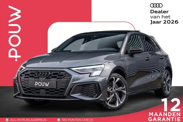 Audi A3 Sportback 45 TFSIe 245pk PHEV S Edition Competition, Auto's, Audi, Bedrijf, Te koop, A3, 360° camera, ABS, Airbags, Airconditioning