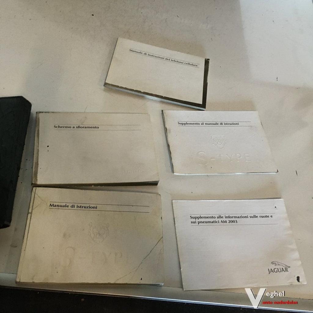 Jaguar S Type 3.0 sedan 2004 Wagennr 2500061   Instructieboe, Auto diversen, Handleidingen en Instructieboekjes, Ophalen of Verzenden