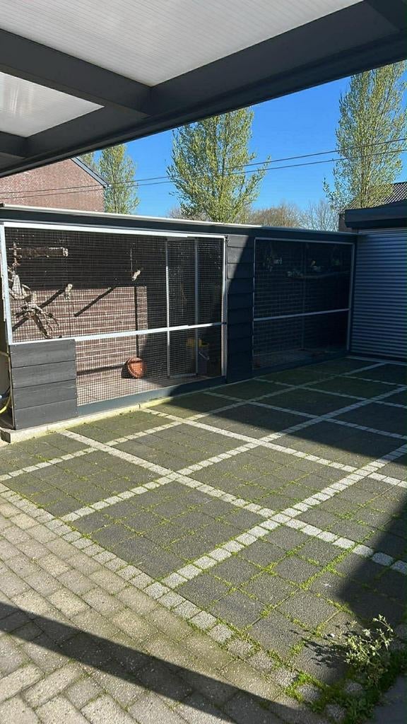 Vogelkooi / volière, Dieren en Toebehoren, Vogels | Hokken en Kooien, Ophalen, Aluminium, Volière