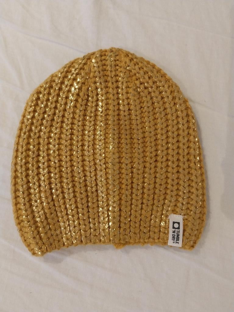 Tumble n Dry goudkleurige muts 12-24 maanden, Kinderen en Baby's, Kinderkleding | Mutsen, Sjaals en Handschoenen, Tumble 'n Dry