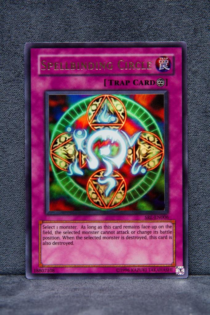 Yu-Gi-Oh! Spellbinding Circle SRL Ultra Rare NM, Ophalen of Verzenden, Zo goed als nieuw, Losse kaart, Foil