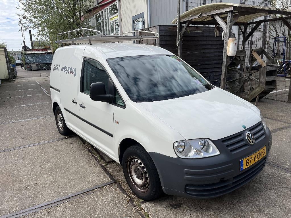 Volkswagen Caddy 2.0 SDI – betrouwbare werkbus – 185.000 km, Voorwielaandrijving, 4 cilinders, Volkswagen, Wit