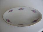 Brocante schaal met bloementjes, Ophalen of Verzenden