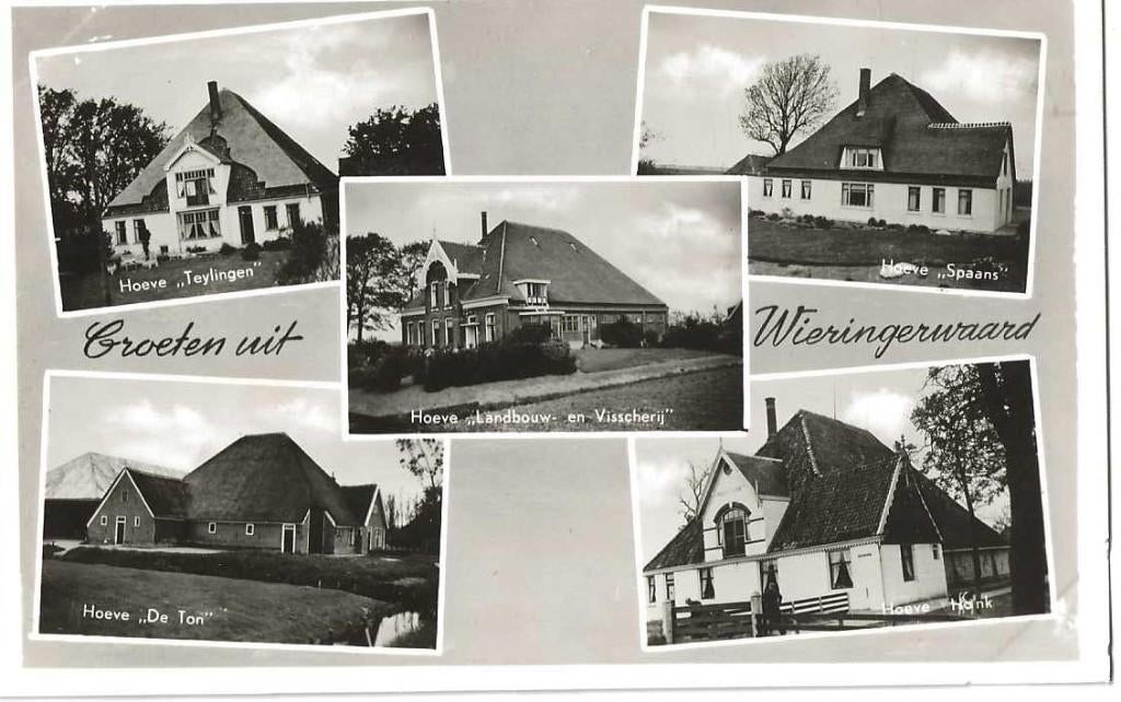 Wieringerwaard-120  5 Luik, Verzenden, 1940 tot 1960, Ongelopen, Noord-Holland