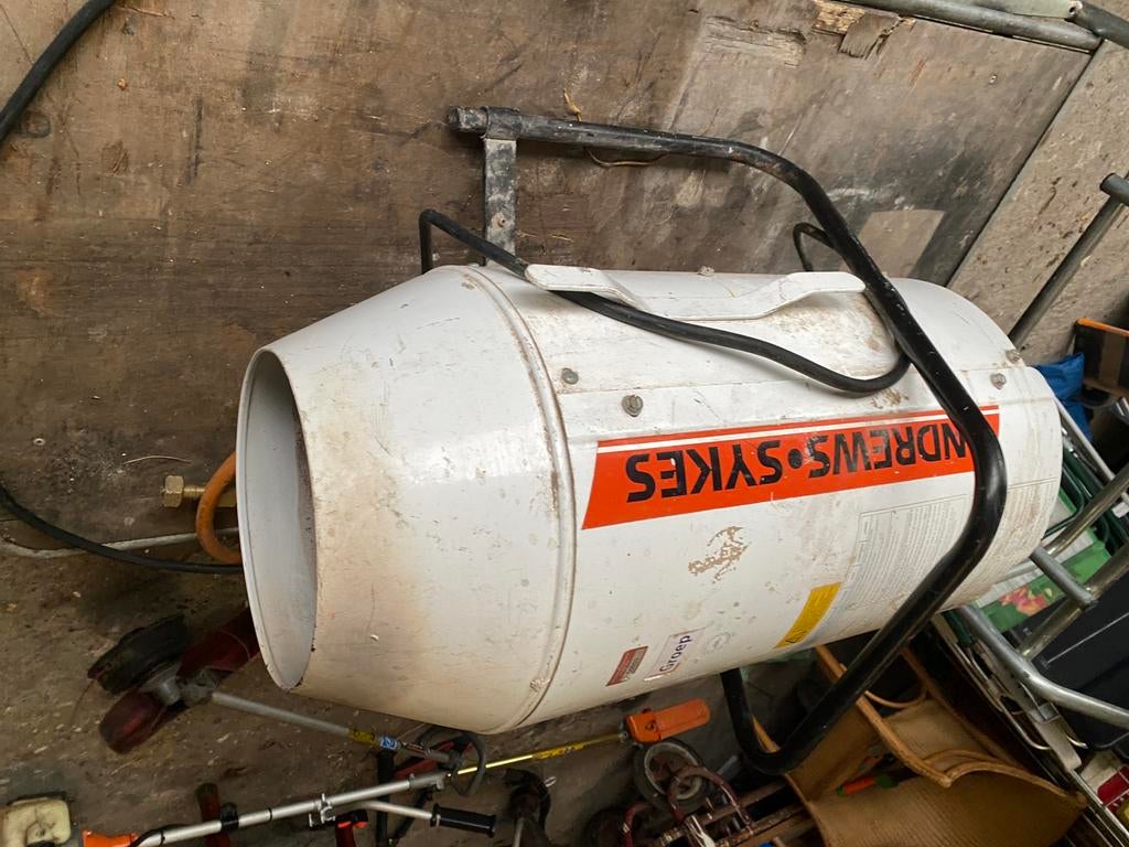 Bouwdroger Andrew Sykes, Ophalen of Verzenden, Gebruikt, Ventilator