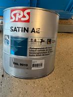 SPS Satin AE - 2,5 Liter - Lak - Zijdeglans, Doe-het-zelf en Verbouw, Verf, Beits en Lak, Ophalen, Nieuw, Wit, Lak
