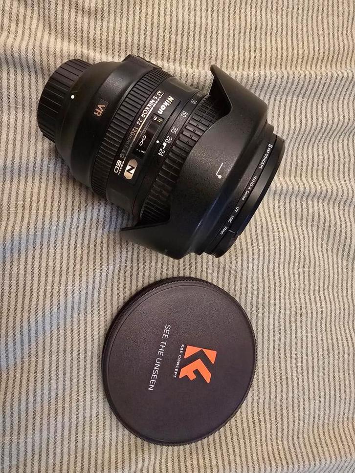 Nikon AF-S 24-120 f/4.0 G ED lens, Audio, Tv en Foto, Fotografie | Lenzen en Objectieven, Gebruikt, Standaardlens, Zoom, Ophalen of Verzenden