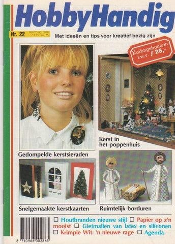 HobbyHandig nr.22 1988 [2503]  [BoOvTi], Ophalen of Verzenden, Zo goed als nieuw, Sport en Vrije tijd