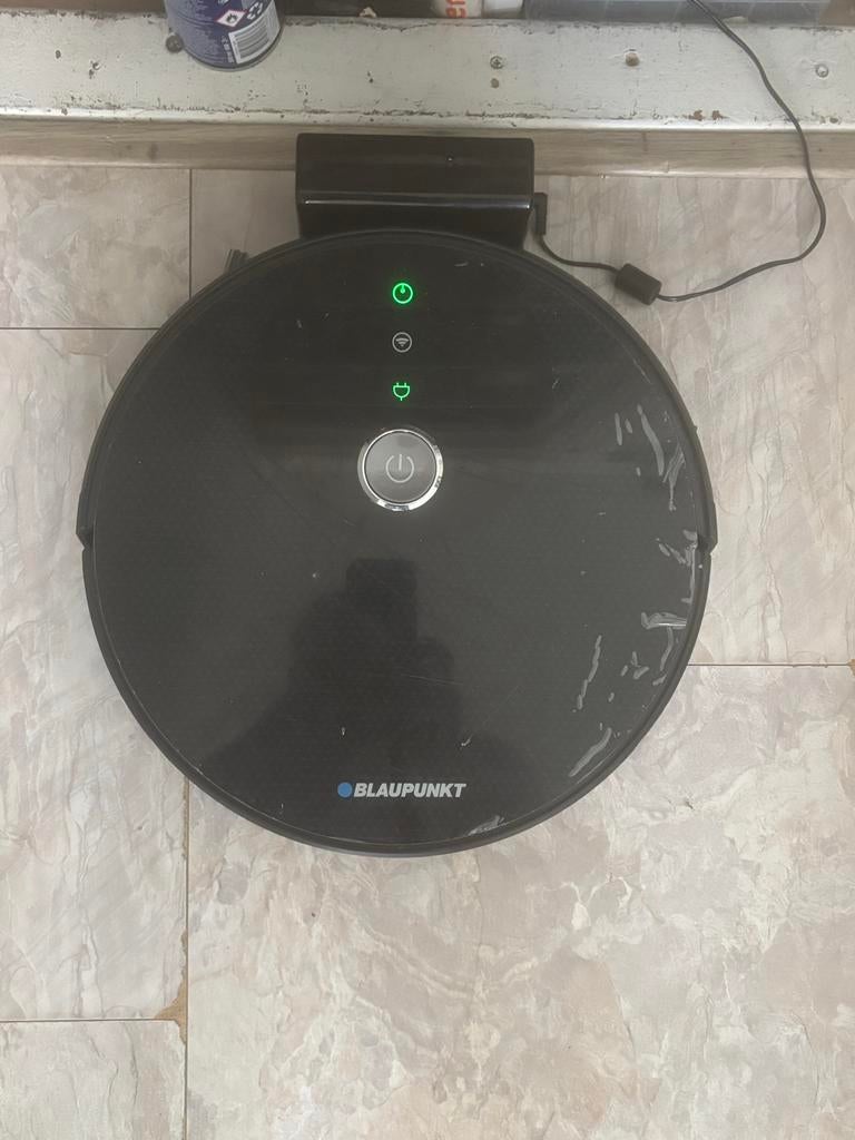 Blaupunkt Robotstofzuiger - Zwart, Ophalen of Verzenden, Gebruikt, Reservoir, Robotstofzuiger