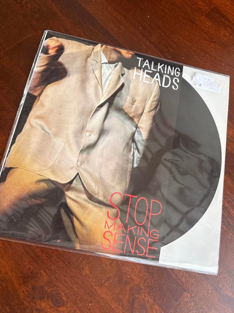 Talking Heads - Stop Making Sense LP, Cd's en Dvd's, Beschermende buitenhoes, Ophalen, Zo goed als nieuw, 12 inch