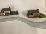 Treinhuisjes villa wijk met zwembaden H0 2 stuks, Hobby en Vrije tijd, Modeltreinen | H0, Verzenden, Gebruikt, Brug, Tunnel of Gebouw