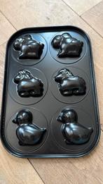 Bakvorm Pasen: Lammetjes, kuikens, konijntjes, Ophalen of Verzenden, Gebruikt