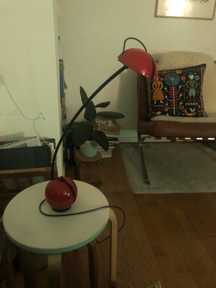 Valenti Design Tafellamp - Italiaans Design, Huis en Inrichting, Lampen | Vloerlampen, Gebruikt, Minder dan 100 cm, Metaal, Ophalen