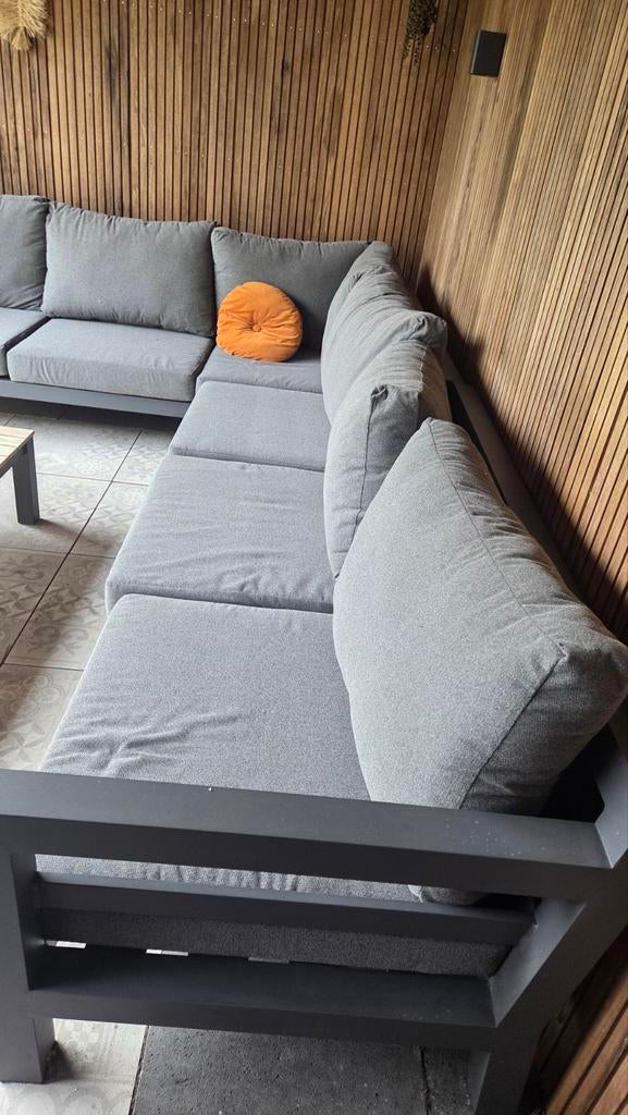 Yoi Midori loungeset met salontafel, Tuin en Terras, Tuinsets en Loungesets, Ophalen, Zo goed als nieuw, Aluminium, Bank