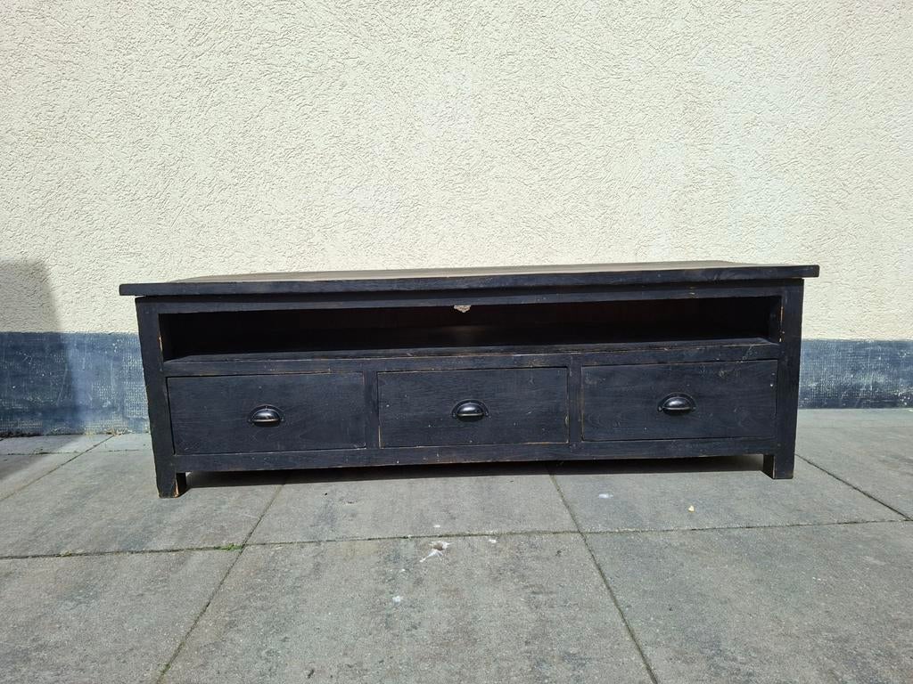 Tv kastje, Huis en Inrichting, Ophalen, Gebruikt, 100 tot 150 cm, Landelijk