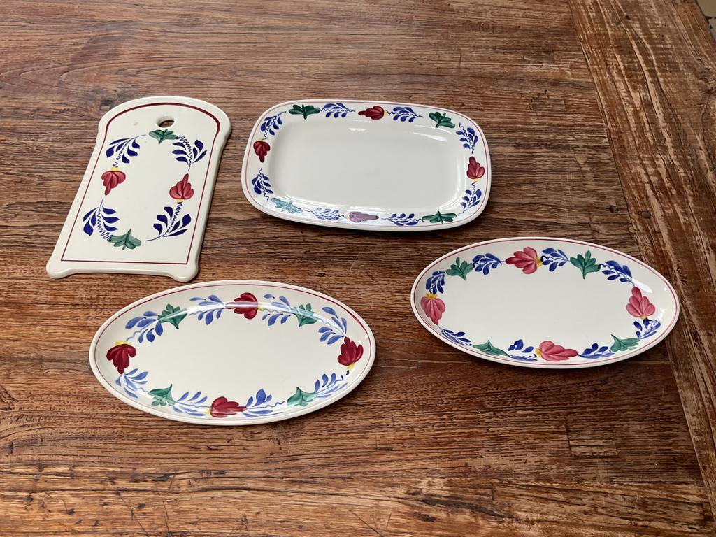 Boerenbont schalenset, Ophalen of Verzenden