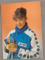 Yvonne van Gennip schaatsen Nederland, Verzenden, Zo goed als nieuw, Spelerskaart