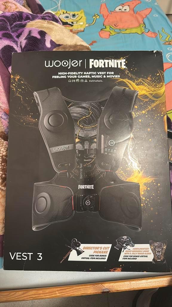 HIGH-FIDELITY HAPTIC VEST FOR FEELING GAMES,music and movies, Spelcomputers en Games, Games | Atari, Zo goed als nieuw, Overige modellen