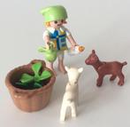 Playmobil 4674 meisje met geiten, Ophalen of Verzenden, Gebruikt, Complete set