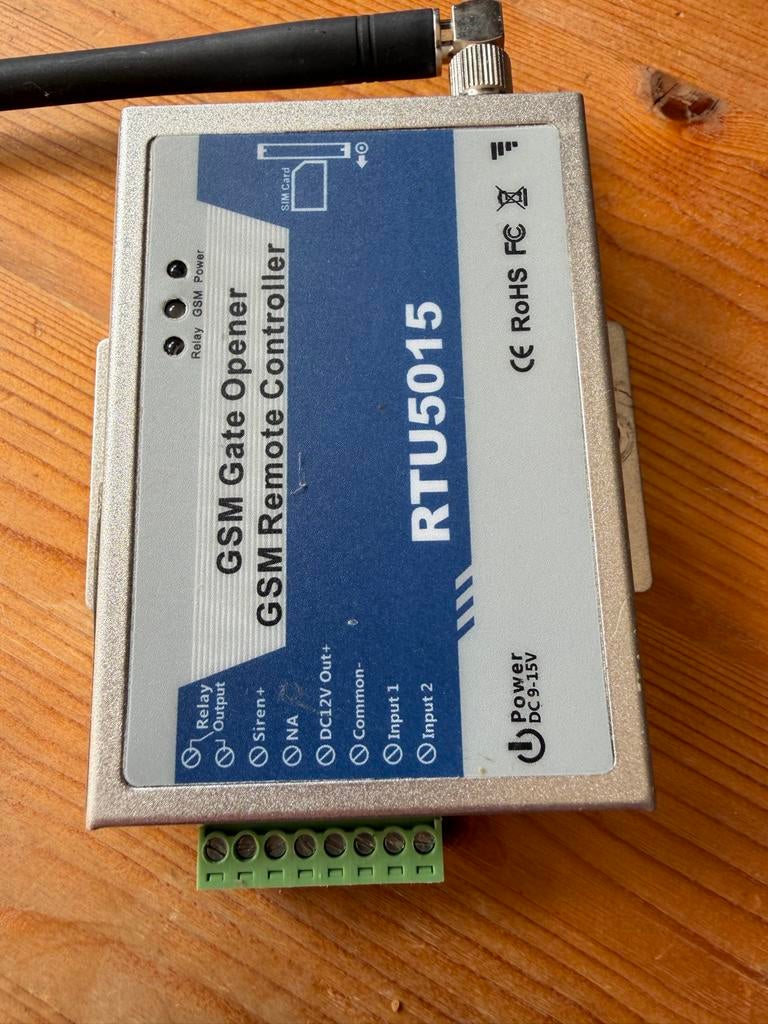 GSM Gate Opener RTU5015, Ophalen, Gebruikt, Gsm-module, Overige soorten