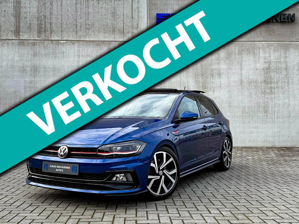 Volkswagen Polo 2.0TSI GTI DSG 200pk! 2é Eig|OEM DEALER|Pan, Stof, Gebruikt, 4 cilinders, 1984 cc